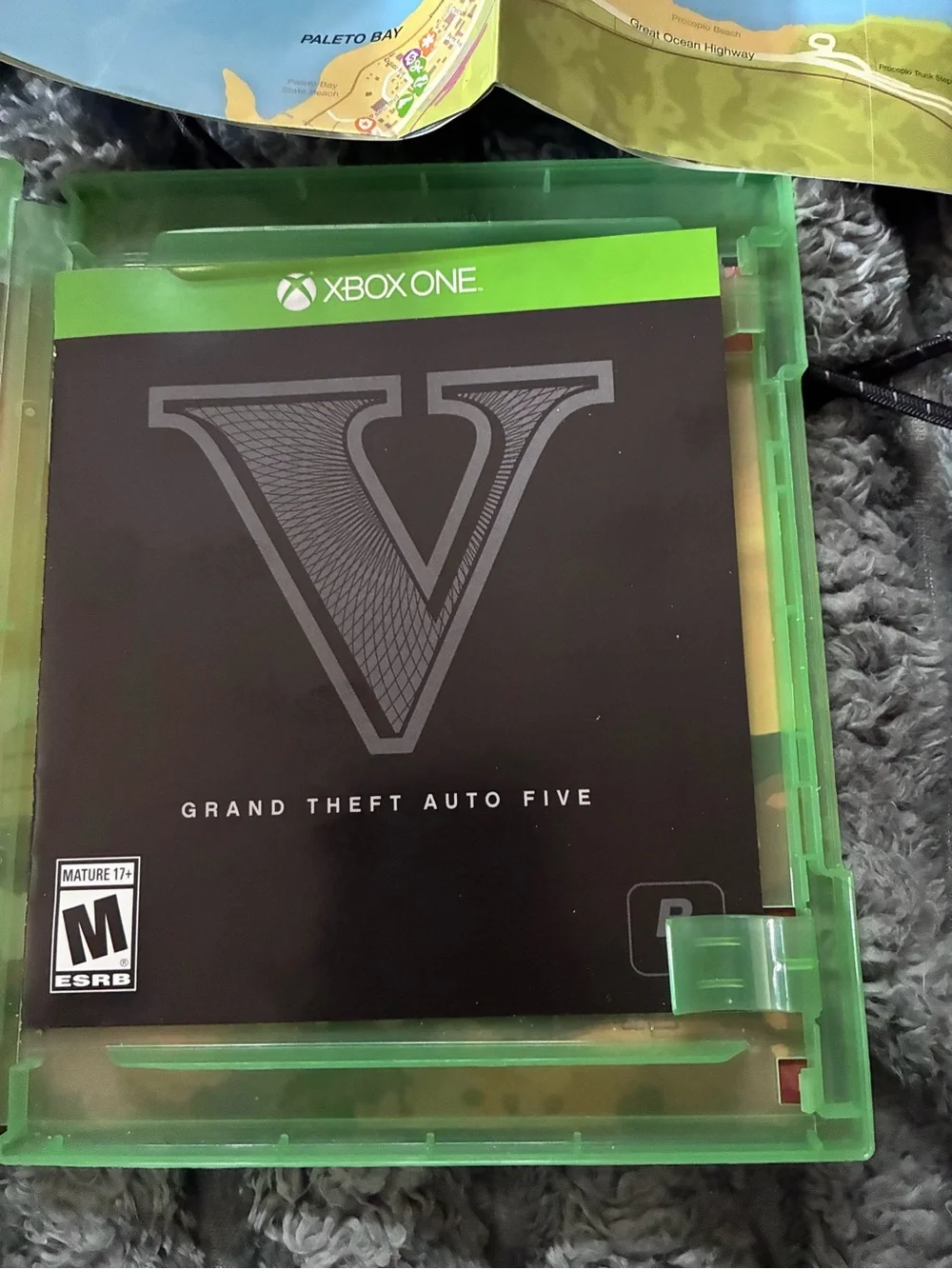 Grand Theft Auto V (GTA V) for - Green Case